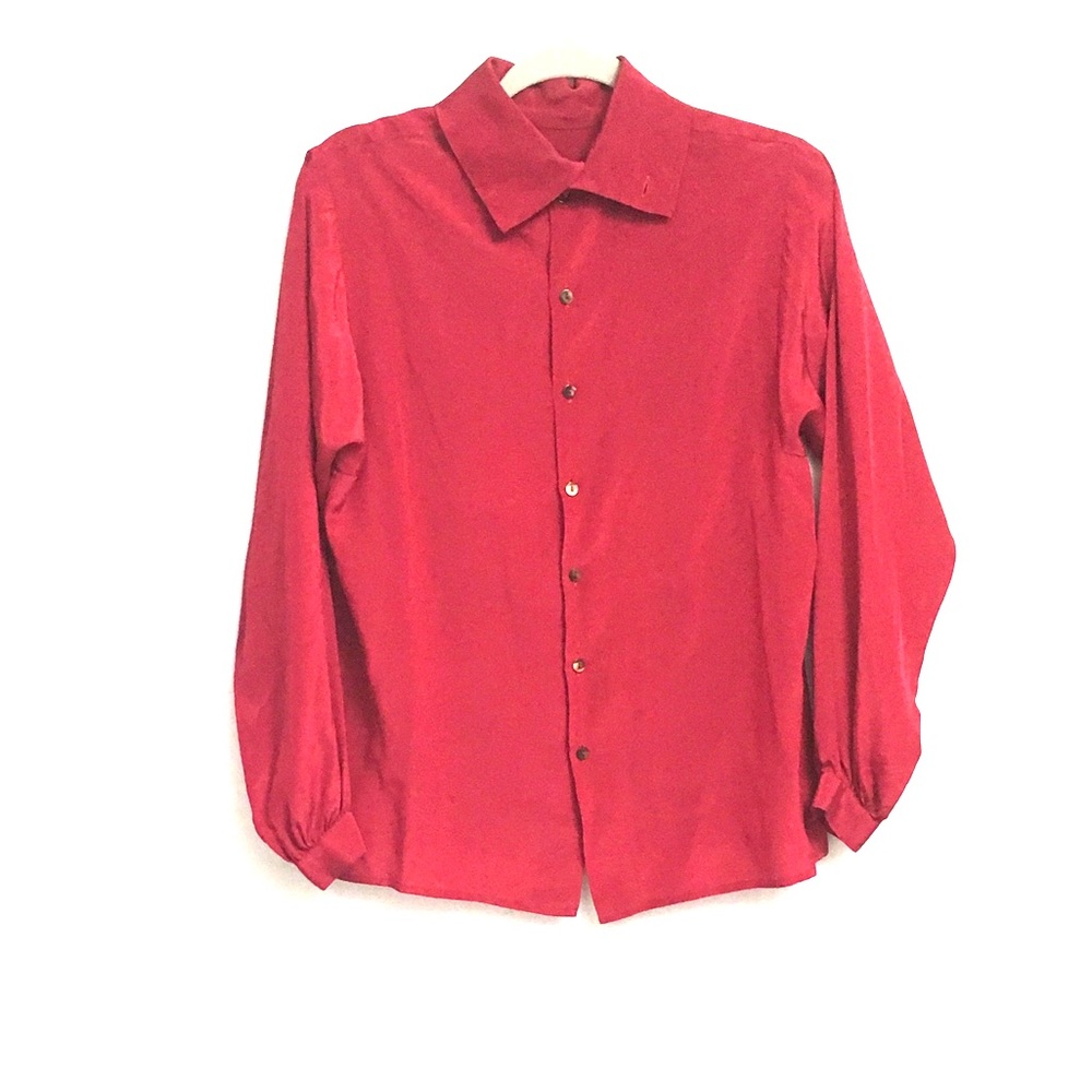 Salvatore Ferragamo Silk Blouse.